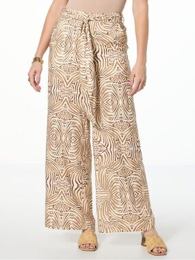 Mark & James + Badgley Mischka Wide Leg Palazzo Pants (No Belt) Sz Large